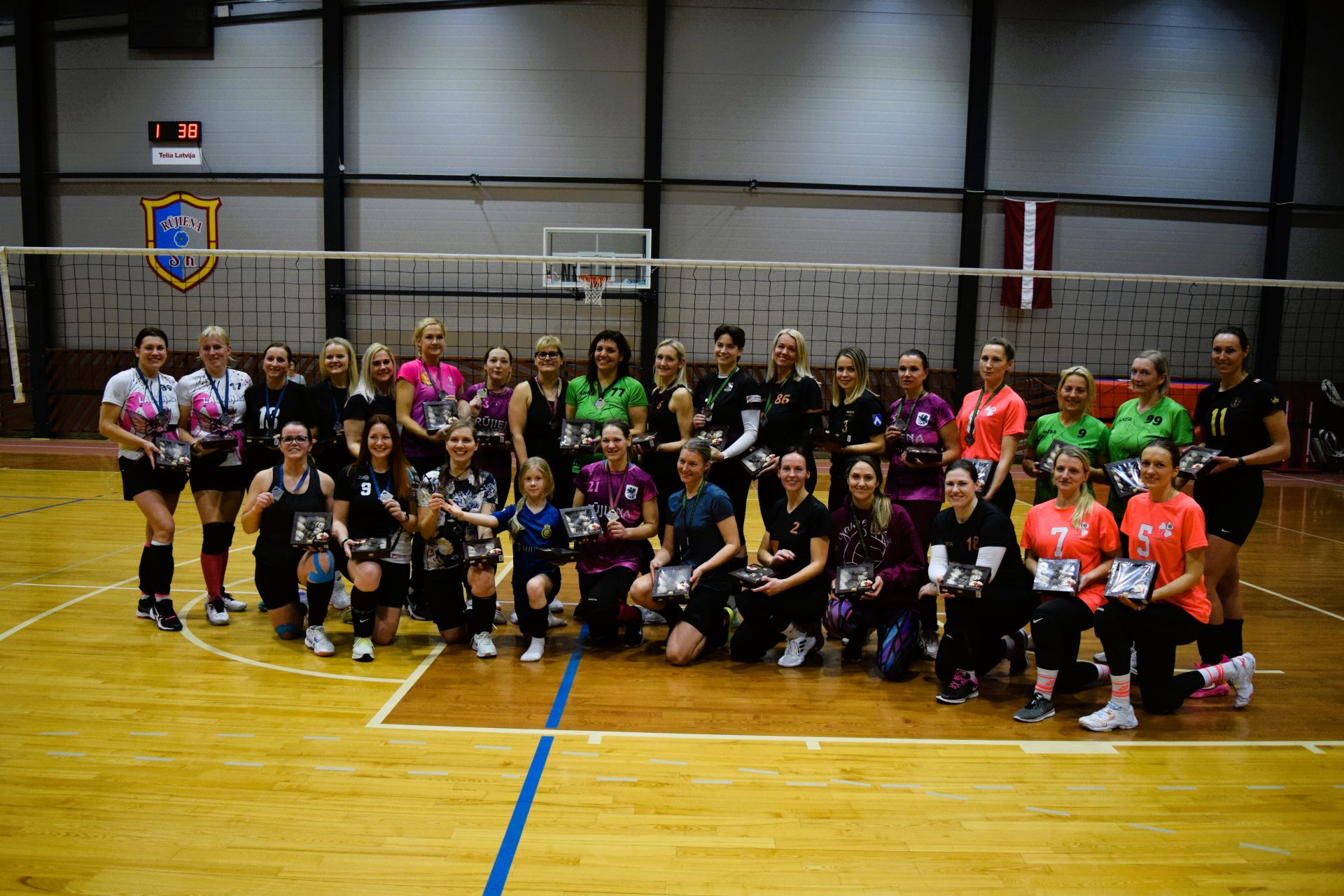 Catch'n Serve Ball MIX čempionāta 4. posms Rūjienā pulcē 110 dalībnieces