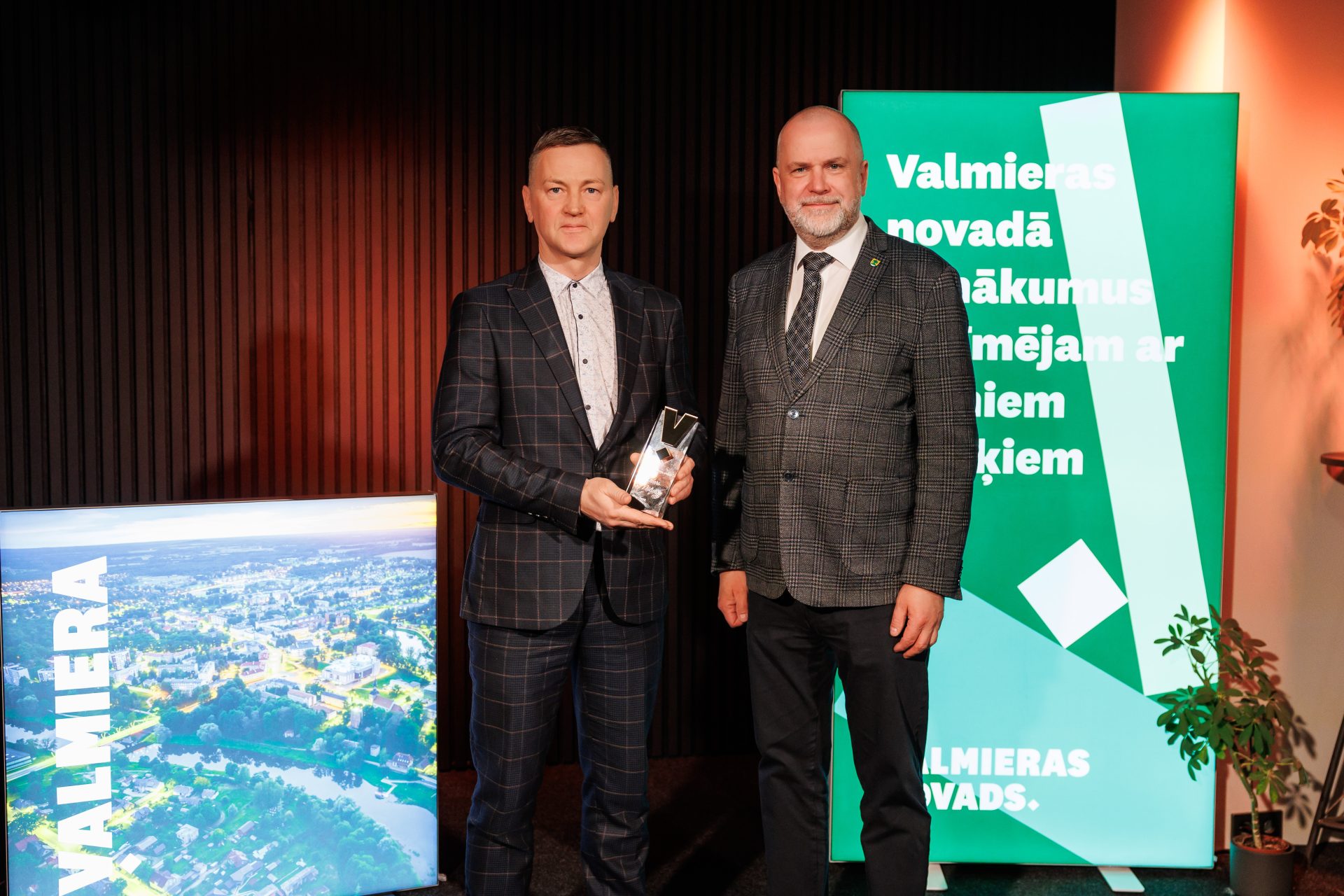 Skats no "Valmieras novada sporta laureāts 2025" balvu pasniegšanas pasākuma.