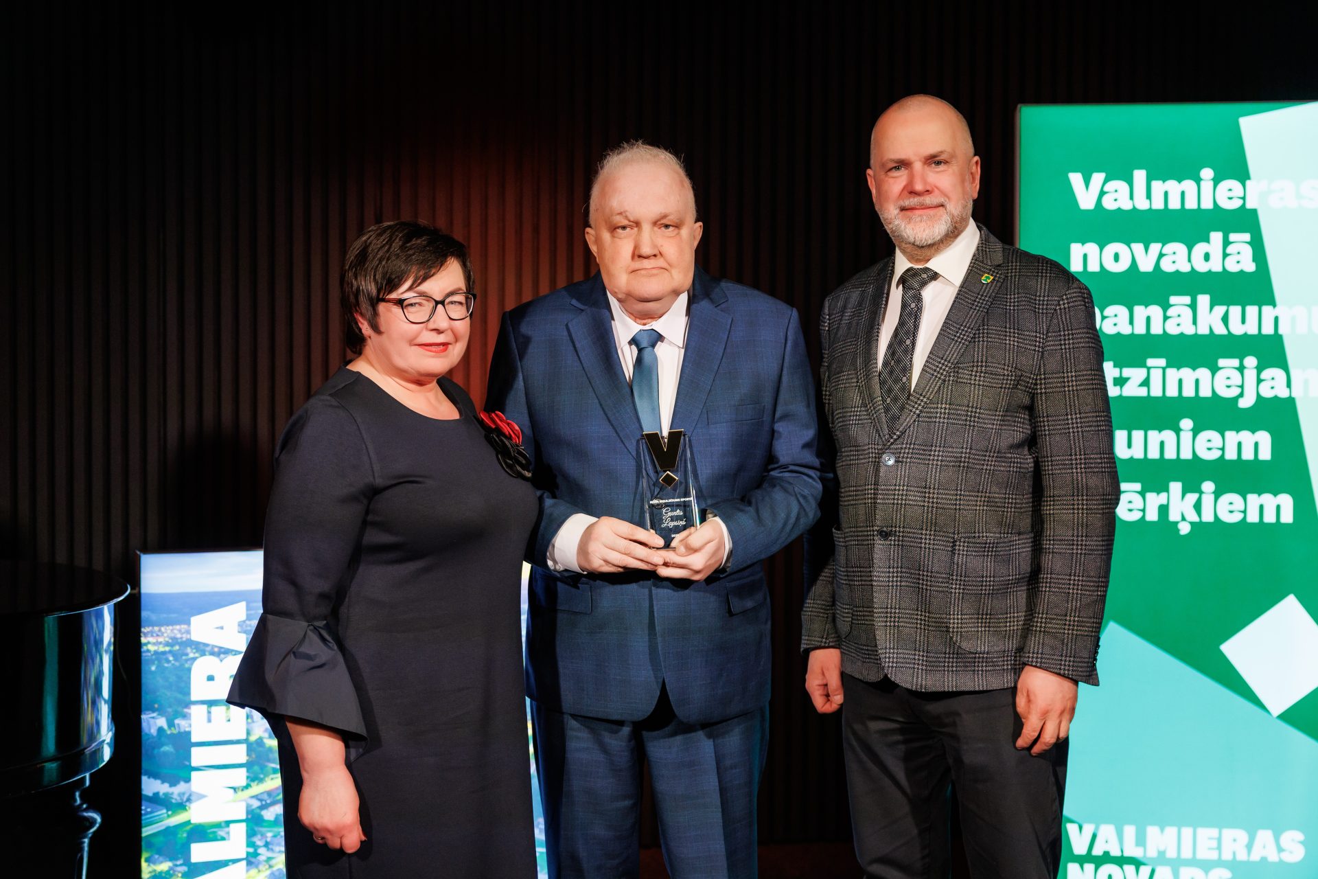 Skats no "Valmieras novada sporta laureāts 2025" balvu pasniegšanas pasākuma.