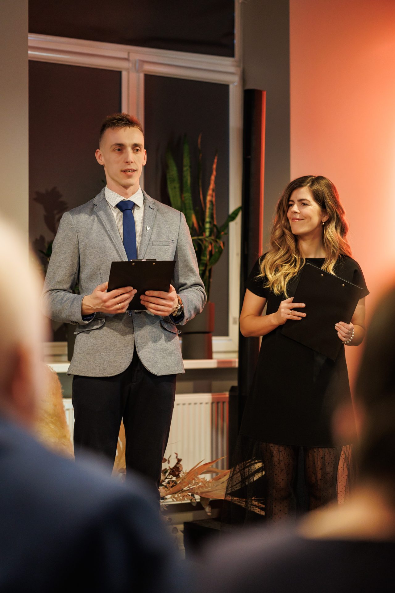 Skats no "Valmieras novada sporta laureāts 2025" balvu pasniegšanas pasākuma.