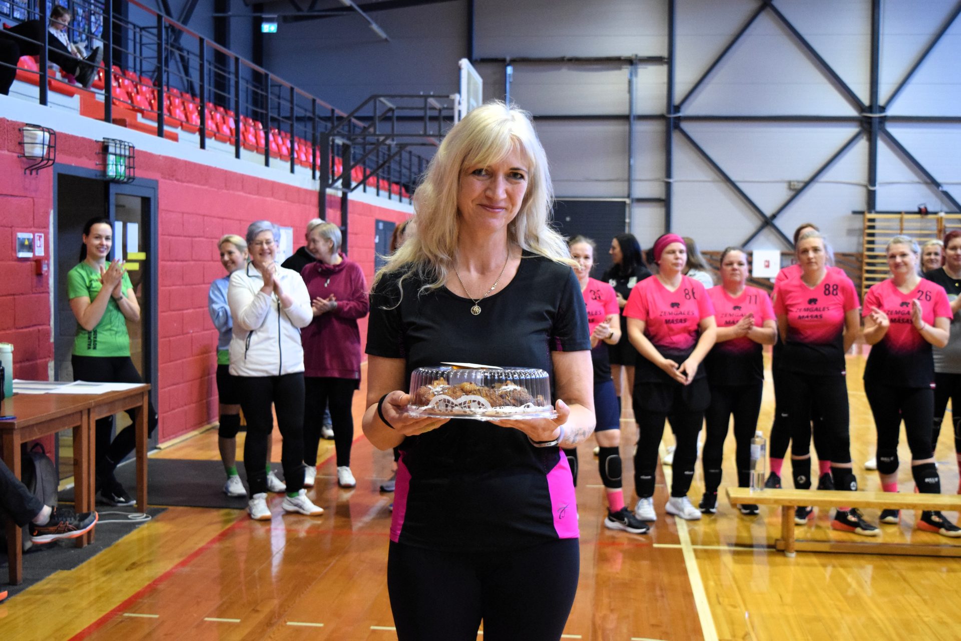 Mirklis no Rūjienā aizvadītā catch'n ball turnīra. 