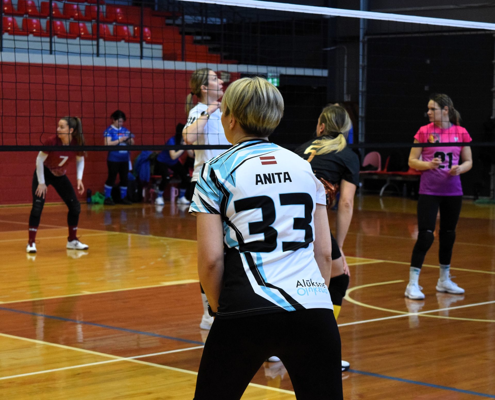 Mirklis no Rūjienā aizvadītā catch'n ball turnīra. 