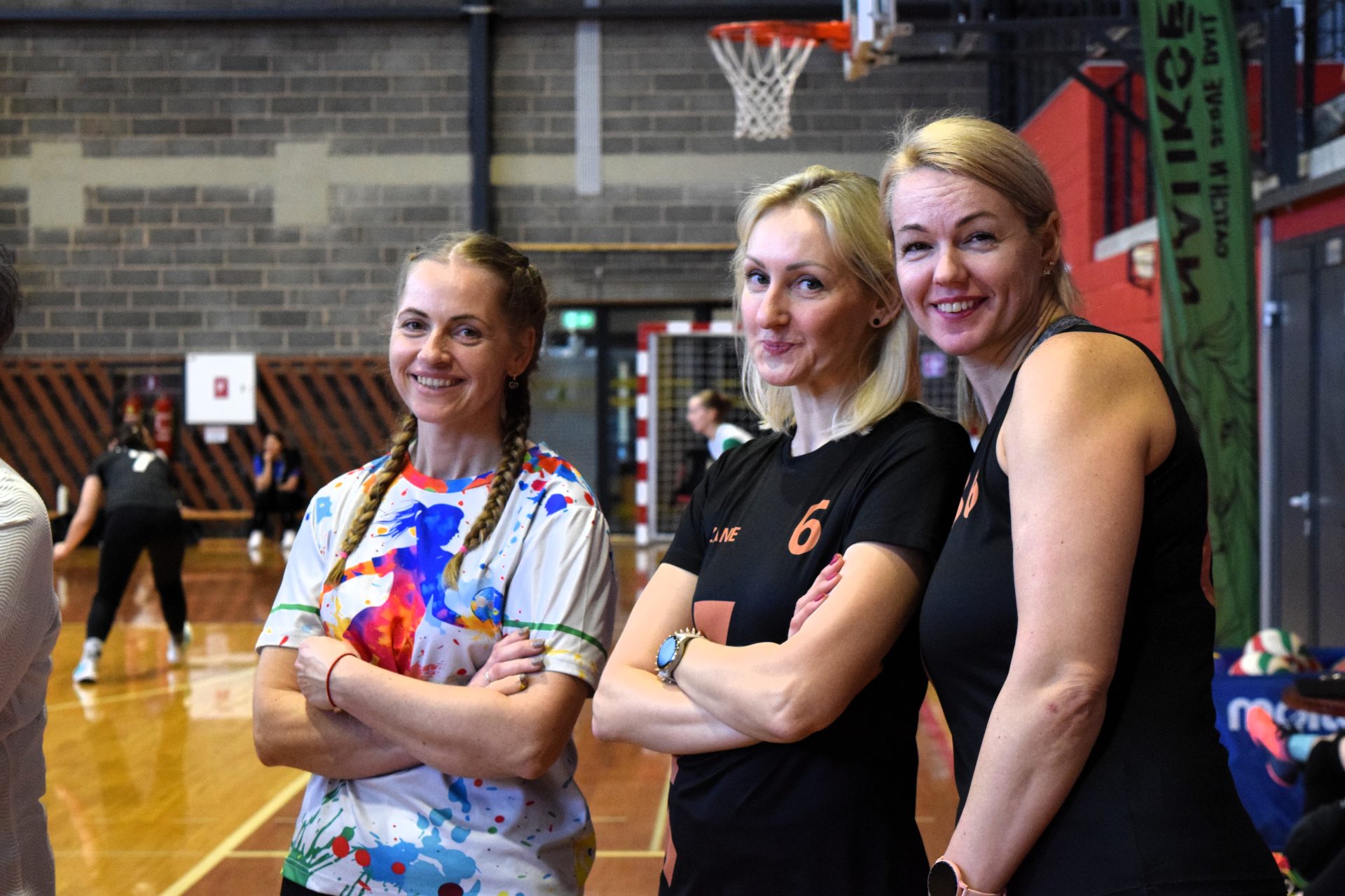 Mirklis no Rūjienā aizvadītā catch'n ball turnīra. 