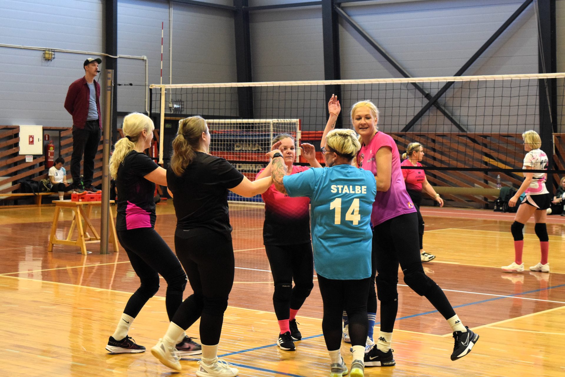 Mirklis no Rūjienā aizvadītā catch'n ball turnīra. 