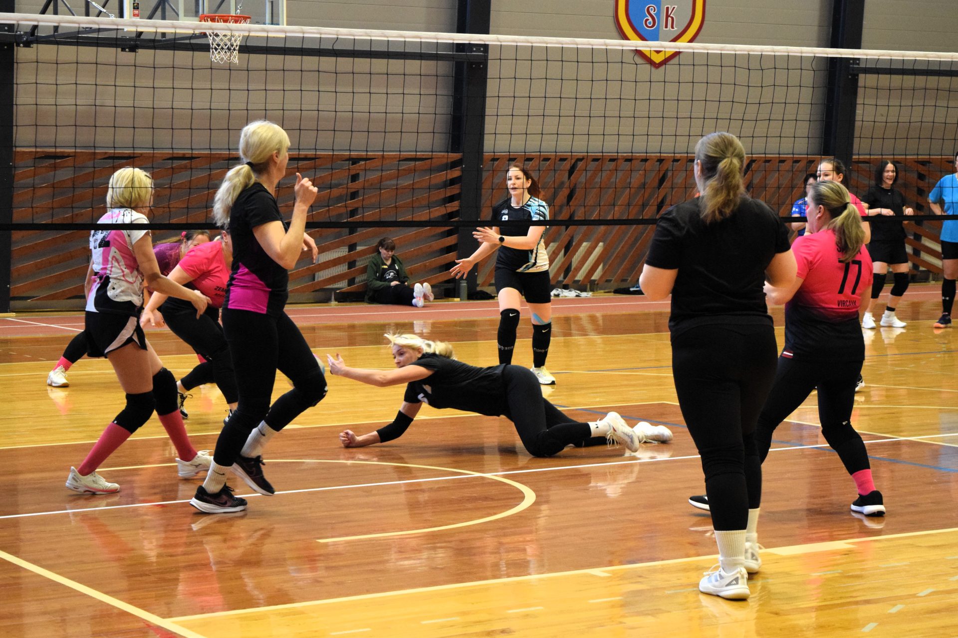 Mirklis no Rūjienā aizvadītā catch'n ball turnīra. 