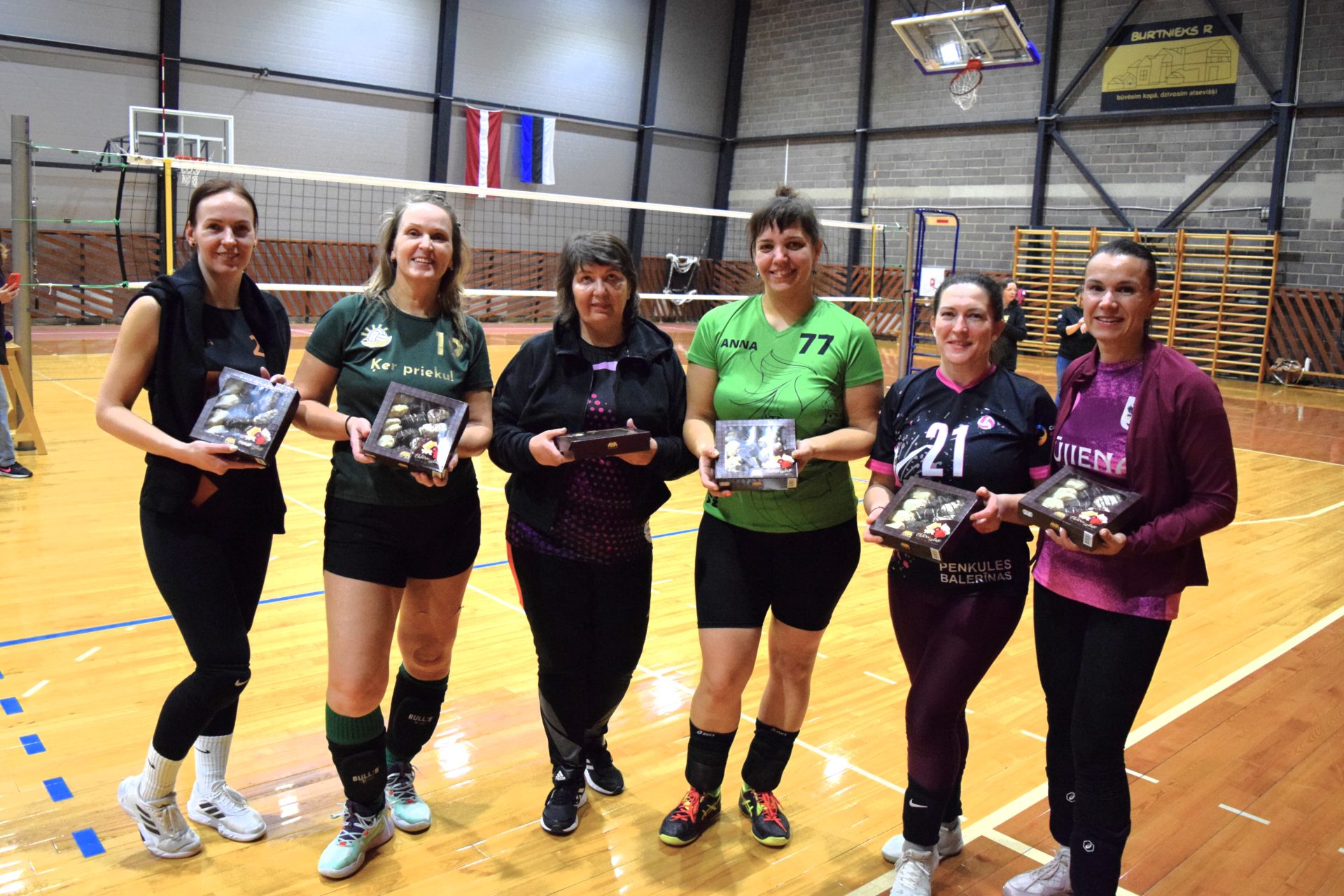 Mirklis no Rūjienā aizvadītā catch'n ball turnīra. 