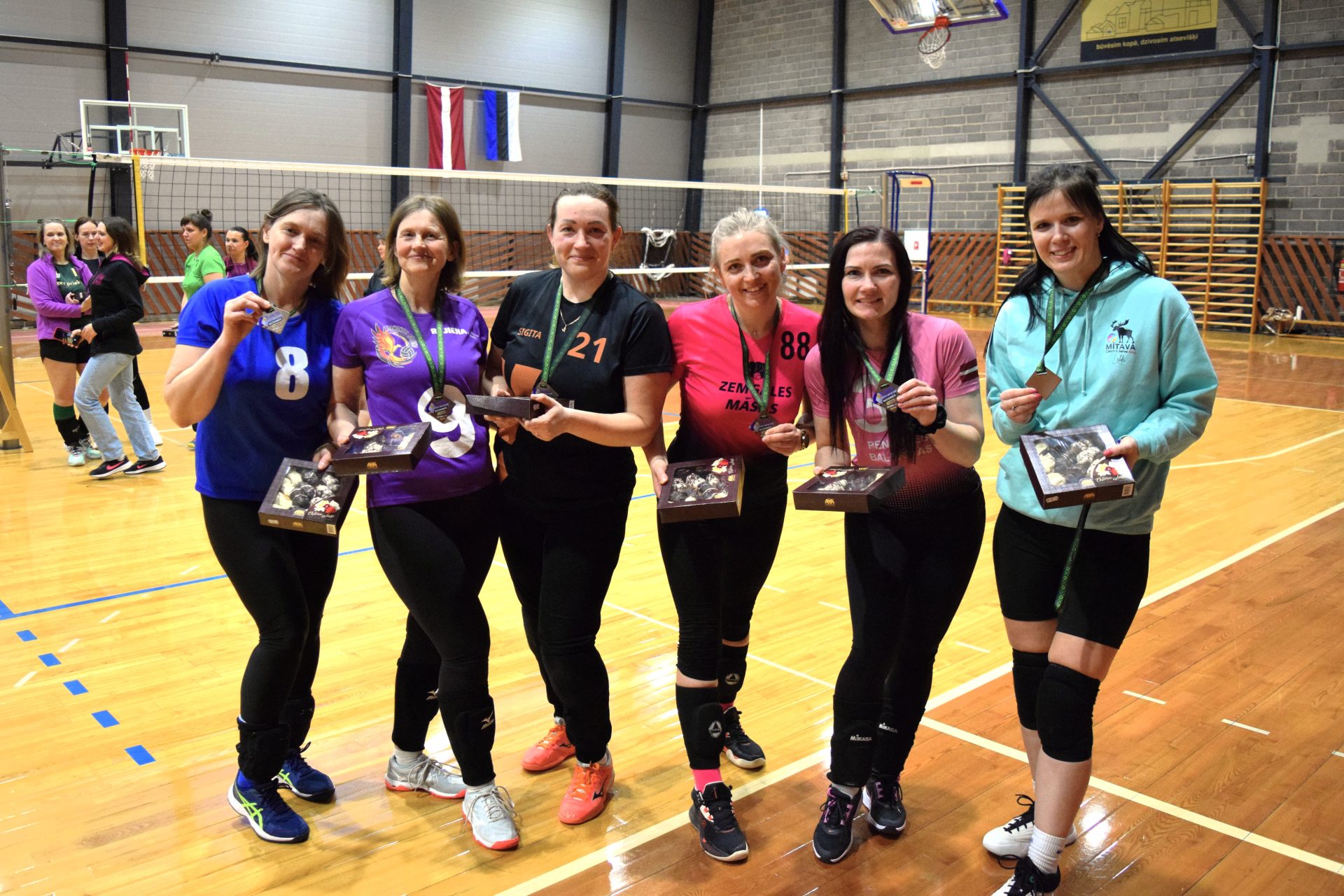 Mirklis no Rūjienā aizvadītā catch'n ball turnīra. 