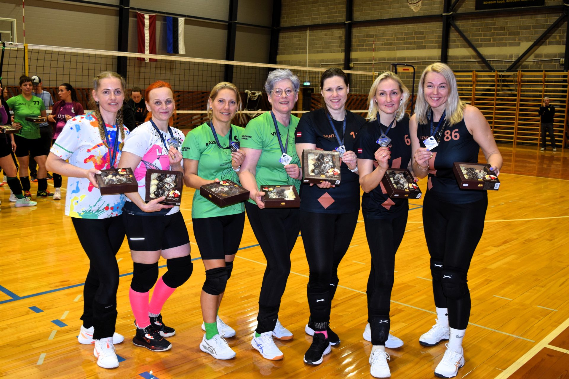 Mirklis no Rūjienā aizvadītā catch'n ball turnīra. 