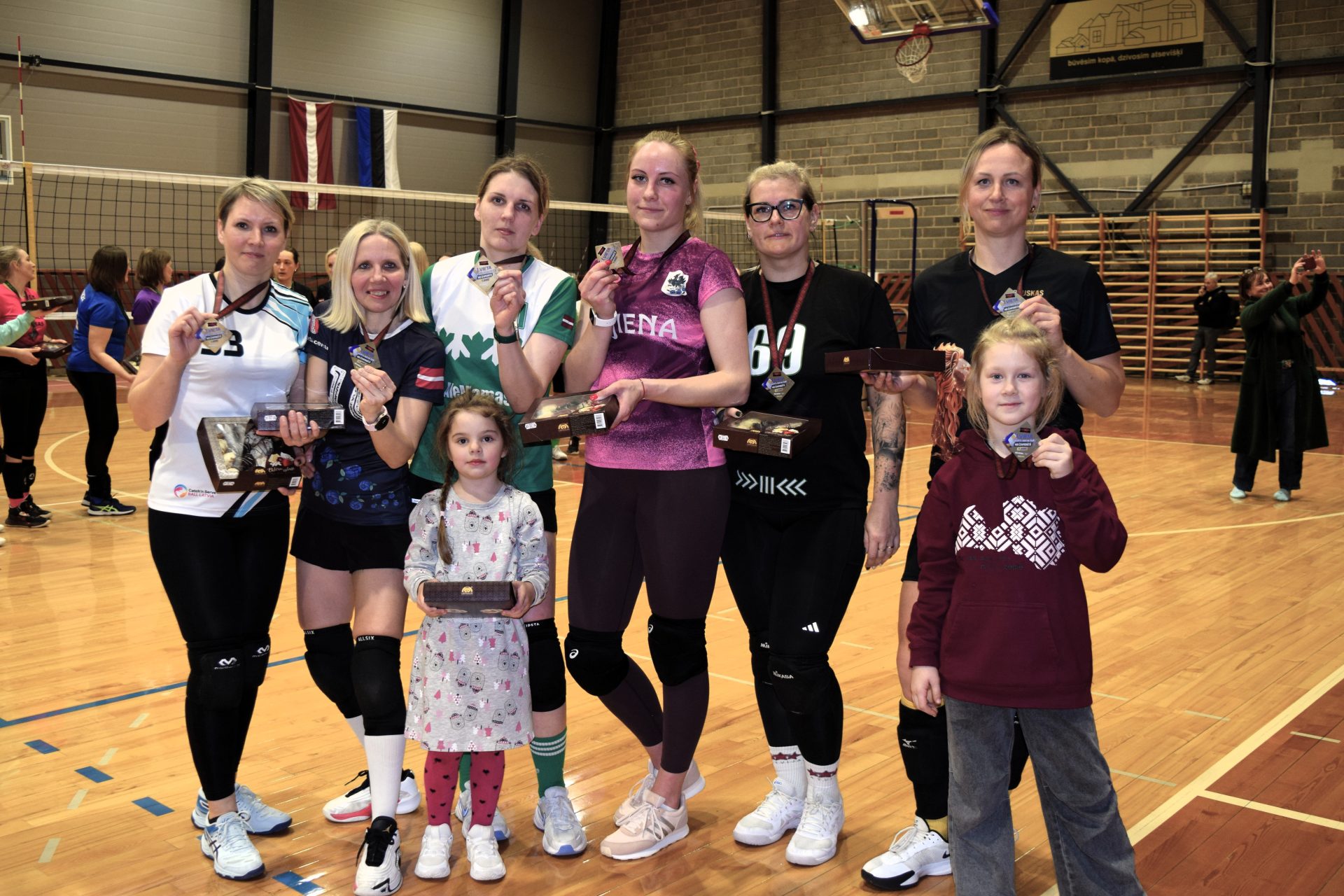 Mirklis no Rūjienā aizvadītā catch'n ball turnīra. 