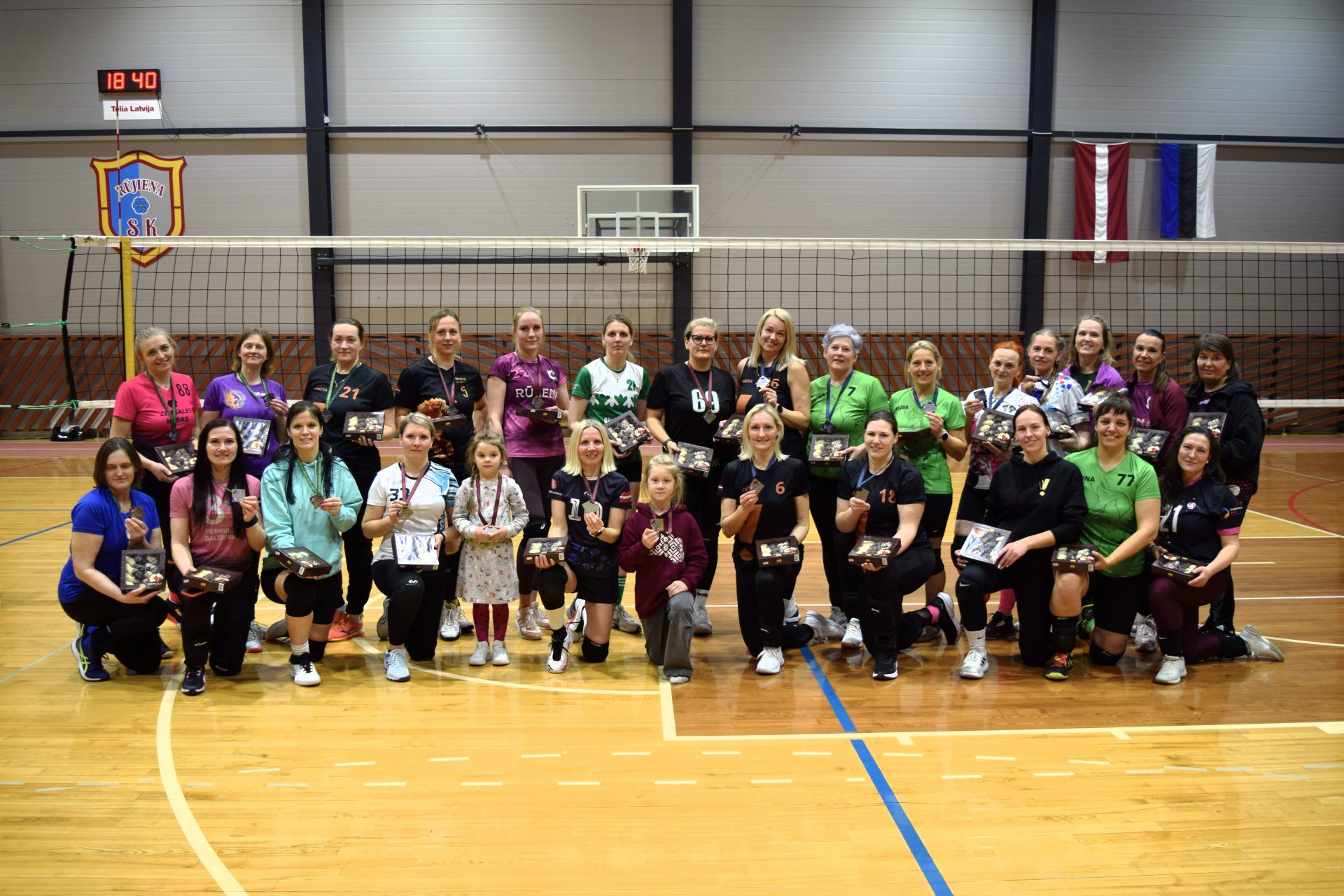 Mirklis no Rūjienā aizvadītā catch'n ball turnīra. 